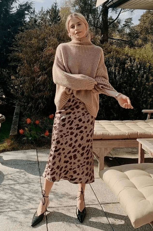 -End- 毛衣+裙子，最气质打开方式，时髦炸了！