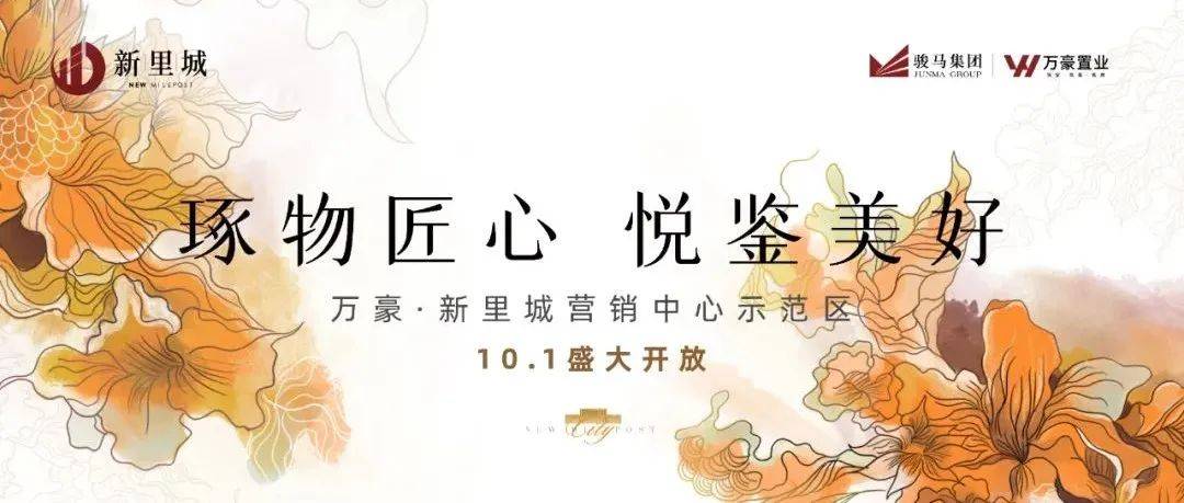 琢物匠心 悦鉴美好 | 万豪·新里城千万级营销中心示范区华美绽放_桓台