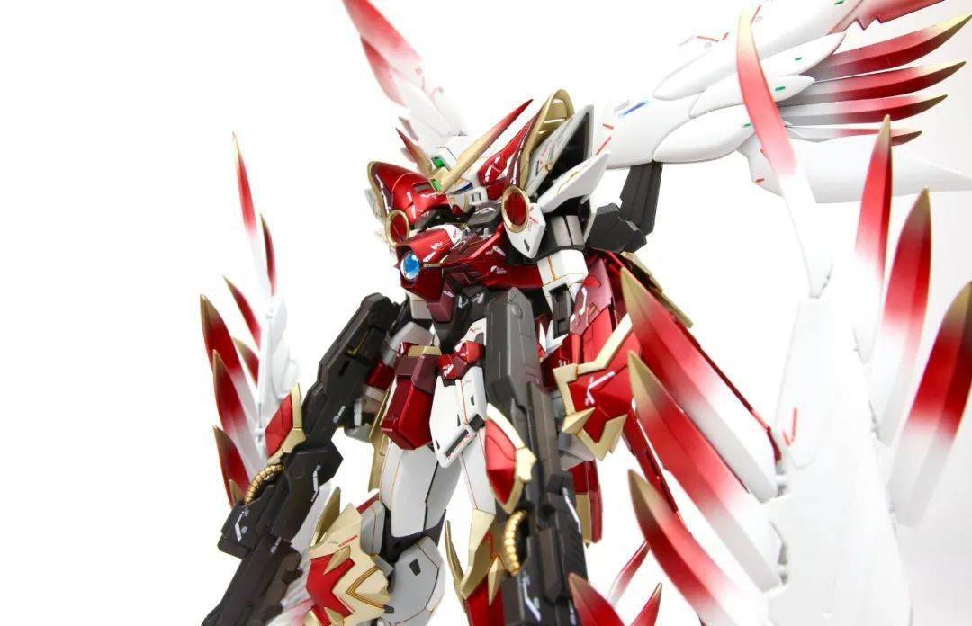 暗红ka版飞翼零式ew这波改造换色贼帅