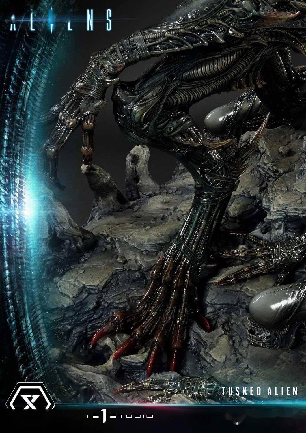 美系异形独特品种登场prime1studio新品14异形漫画獠牙外星人bonus版