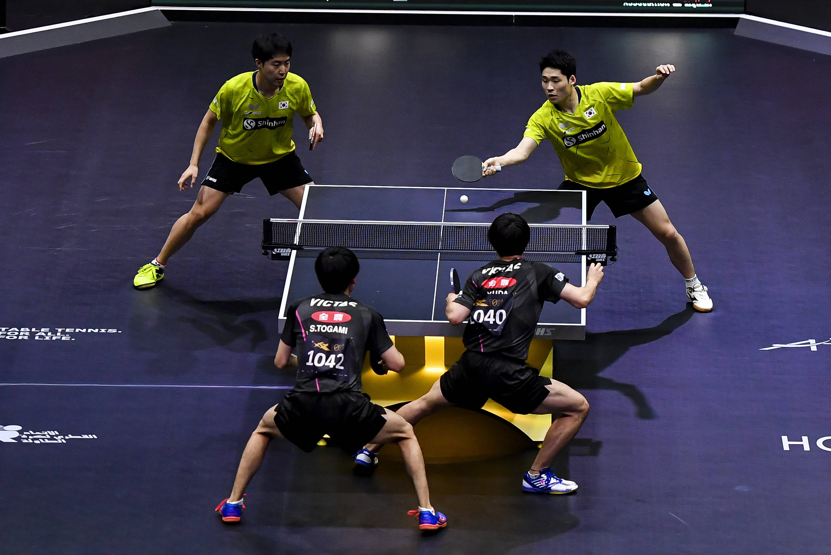 乒乓球——亚锦赛:户上隼辅/宇田幸矢男双夺冠_组合