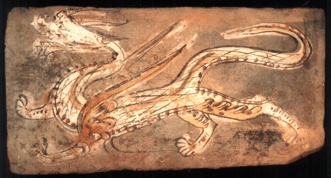 甘肃敦煌佛爷庙湾魏晋墓彩绘砖五