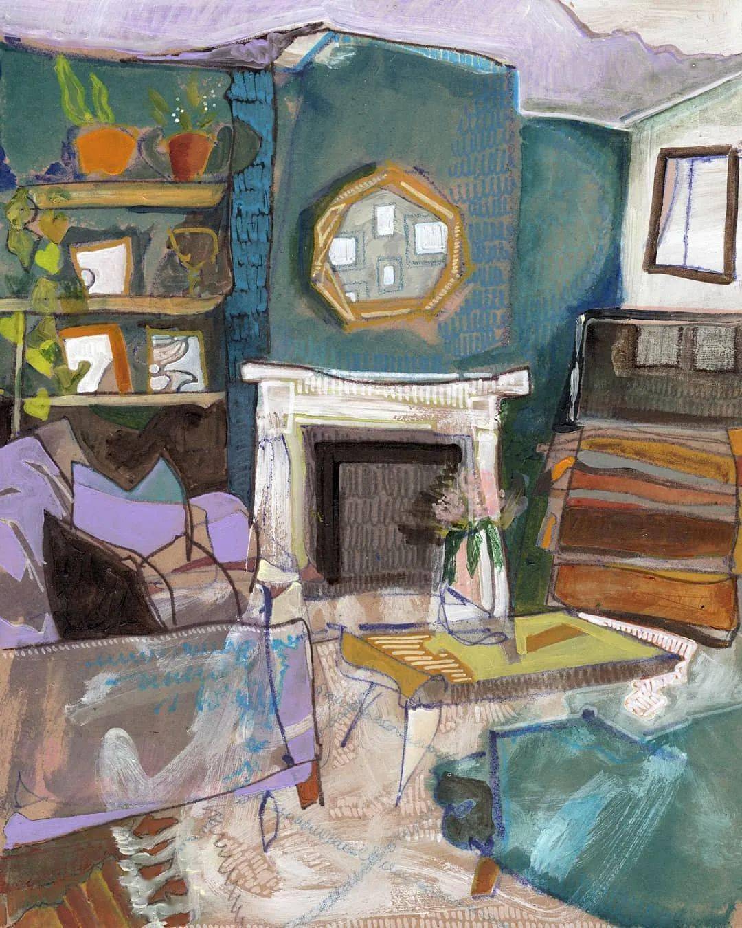 看过大师梵高的画再来欣赏一下这位野兽派画家的作品