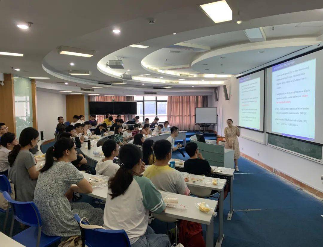 研究生学术午餐会王晓瑞博士研究生学习科研经验交流