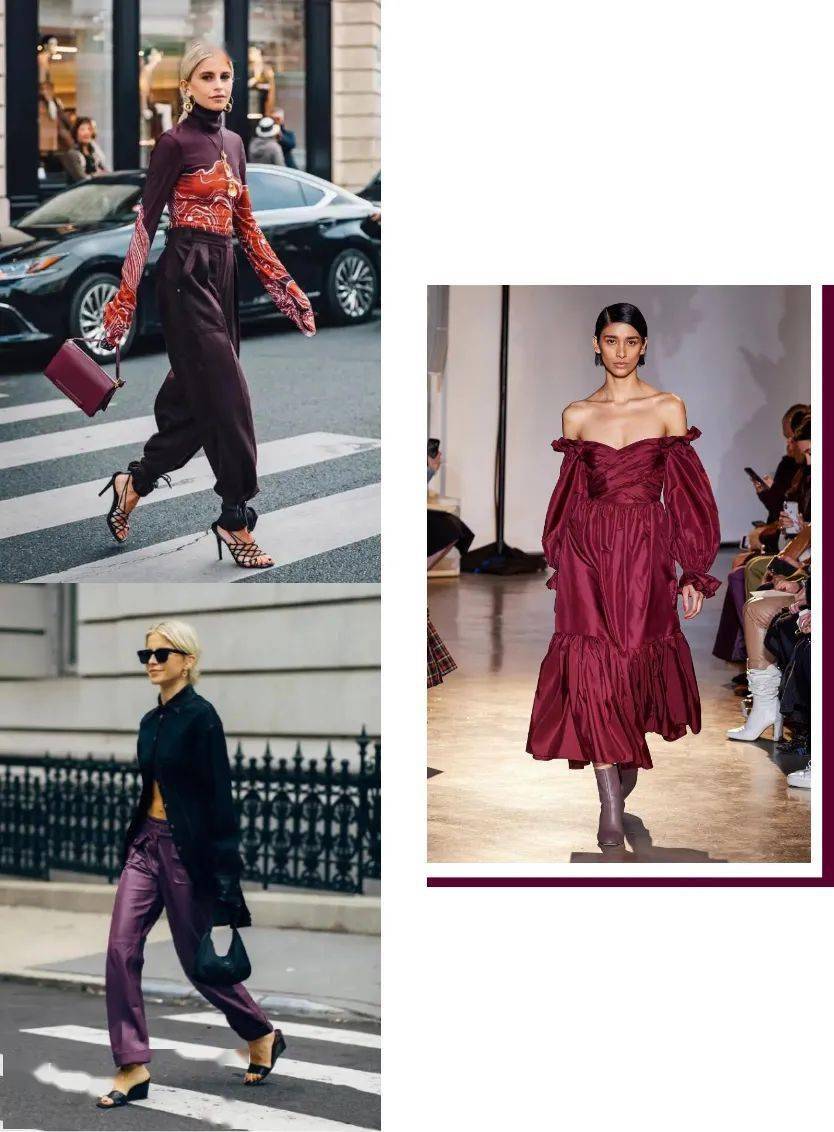 色调 复古优雅又贵气的「洋红紫」谁不爱呢