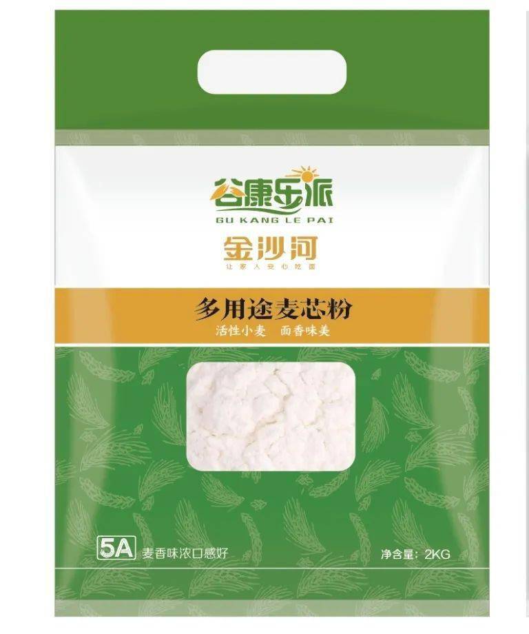 自有品牌区谷康乐派金沙河麦芯粉2kg0626/2件中石化江苏石油易捷
