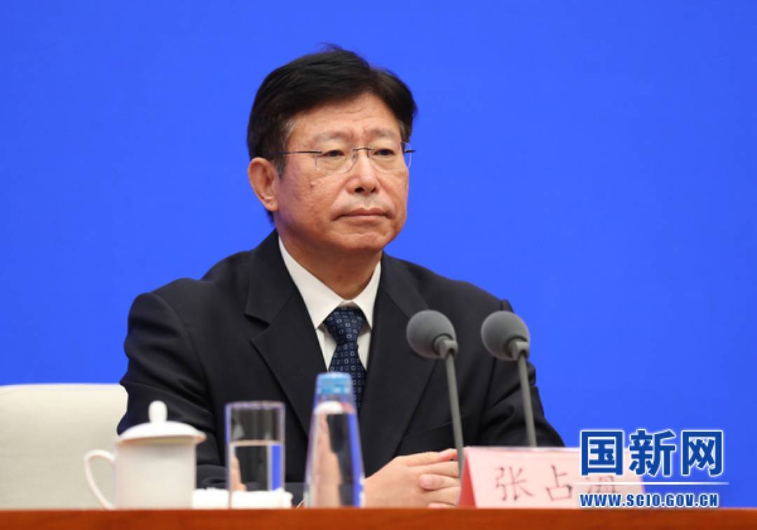 自然资源部总工程师,新闻发言人张占海.图片来源:国新办