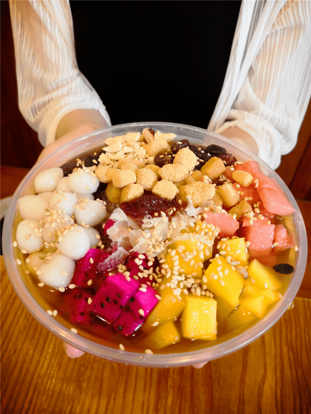 这店真奇葩,想吃什么就没什么_冰粉