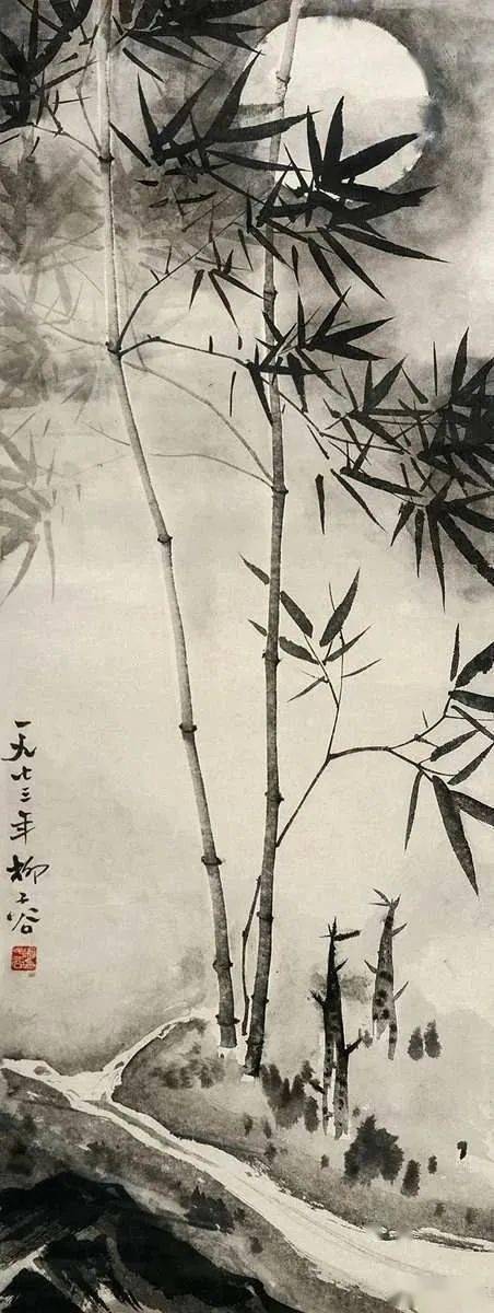 画竹子的著名画家图片