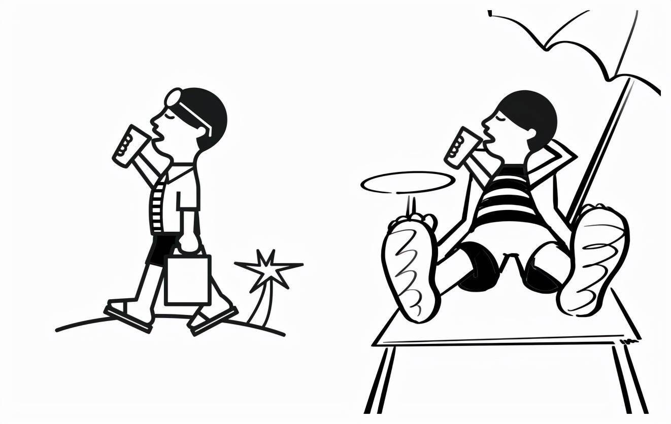 喜茶logo全身照被曝光笑喷了