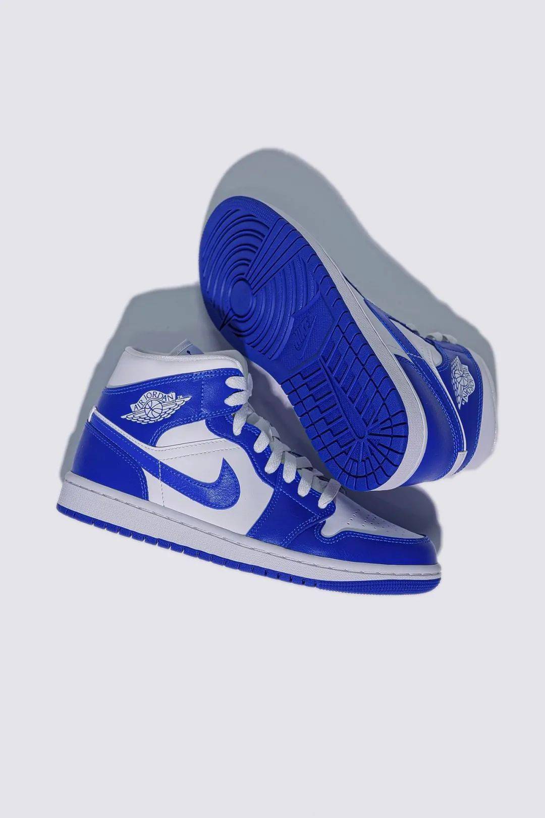 简约白蓝airjordan1midkentucky