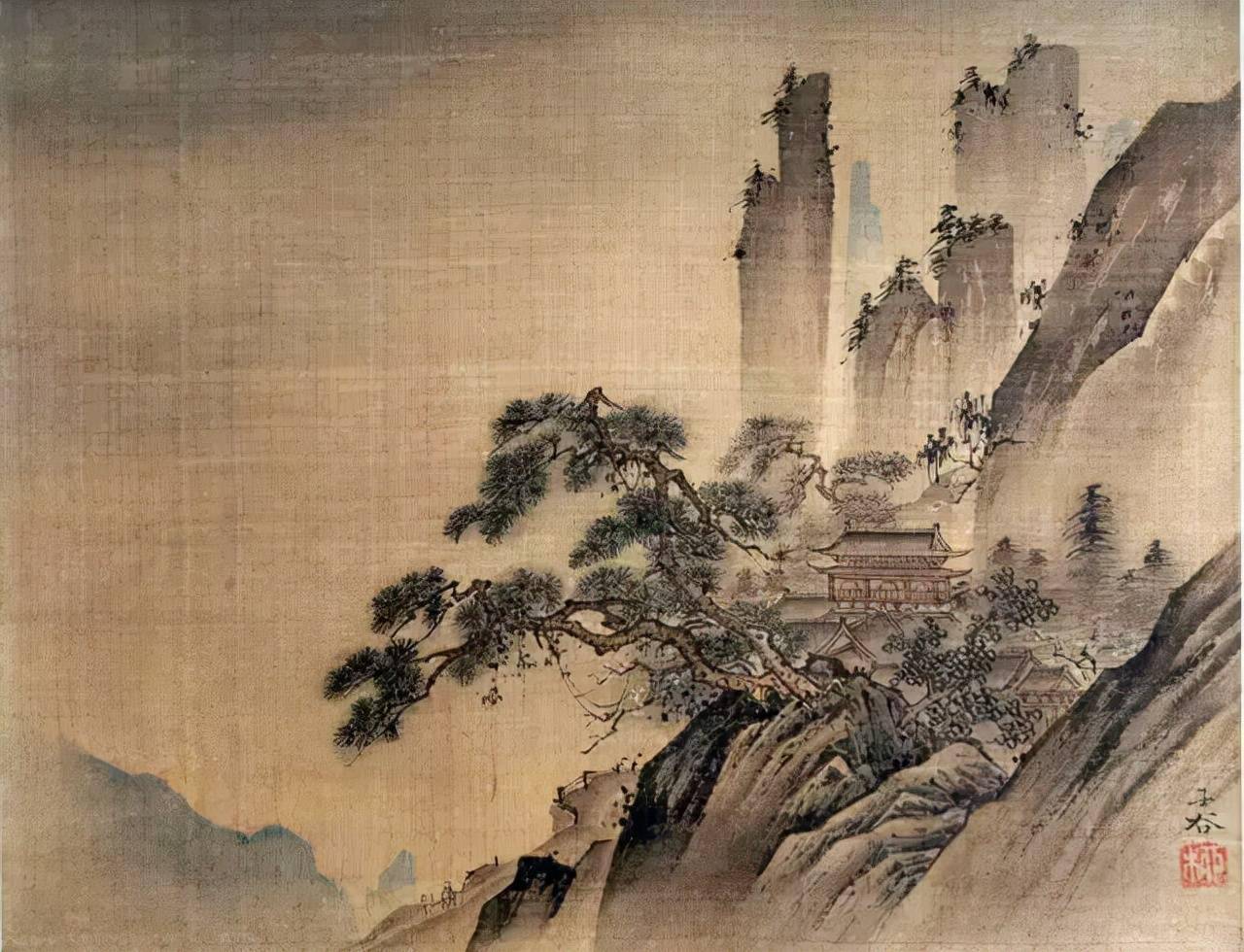 柳子谷精品山水鉴赏