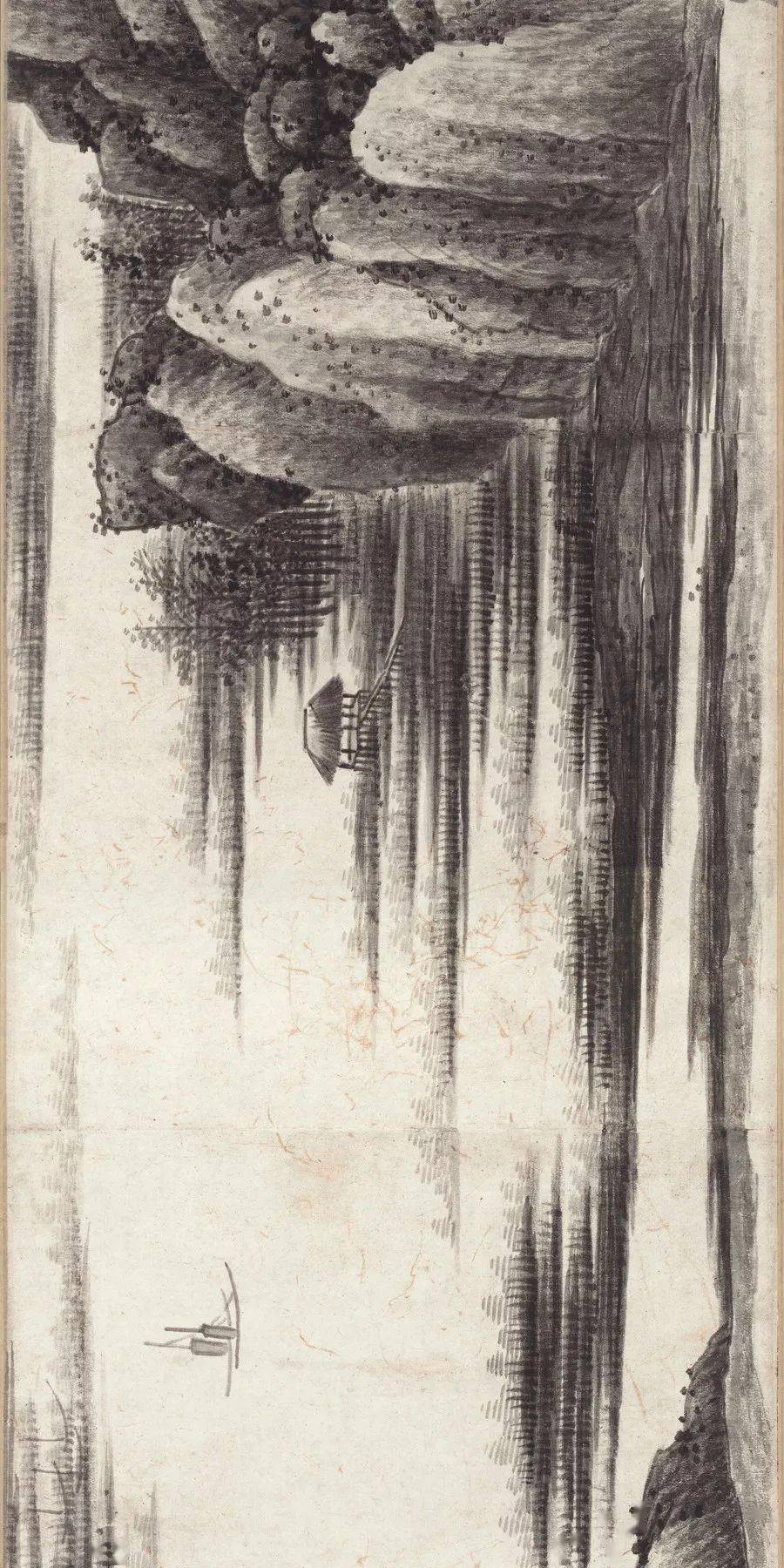 龚贤《千岩万壑图卷》,太精彩