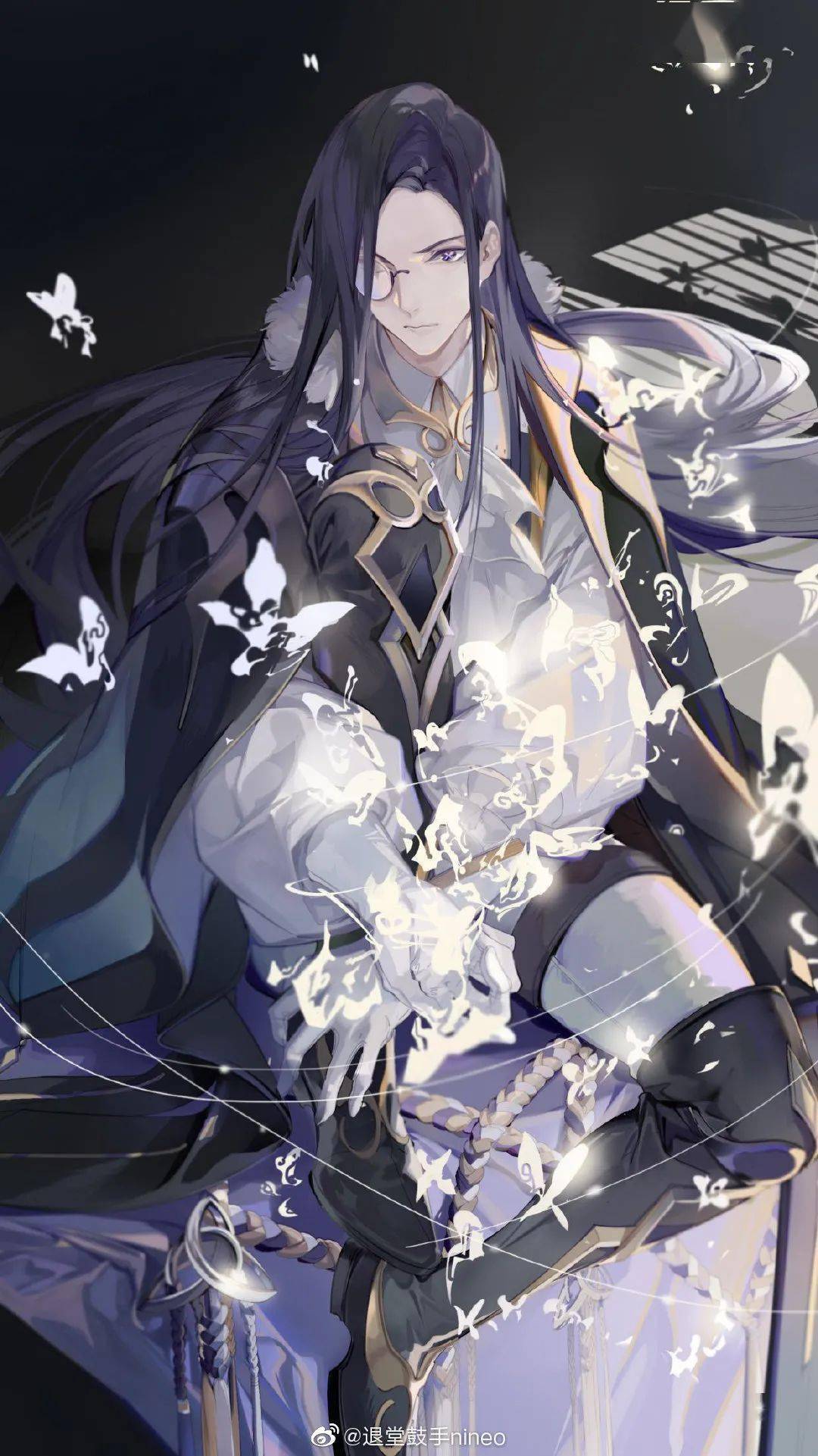 p站超人气自由插画师——nineo_小伙伴