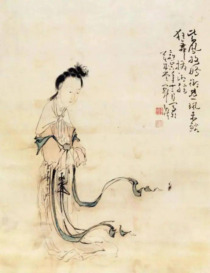 清 黄慎的人物画