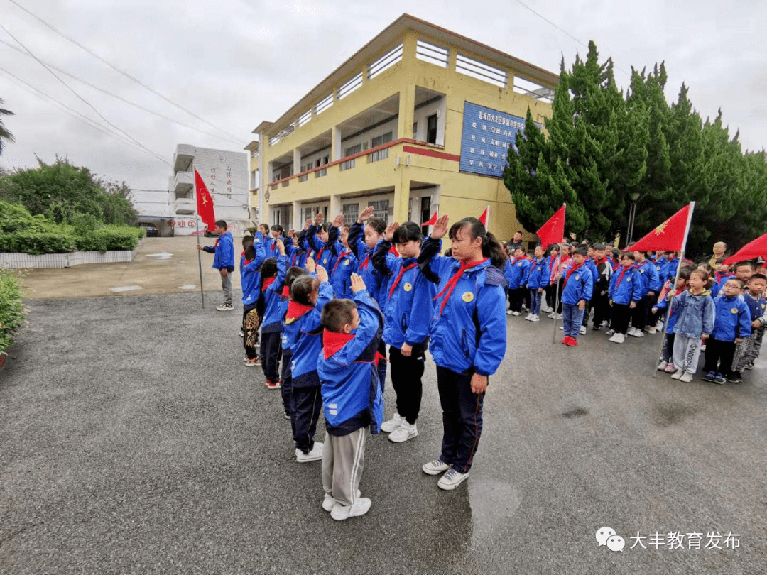 【大豐教育·校園 】草廟小學:開展少先隊主題隊日活動