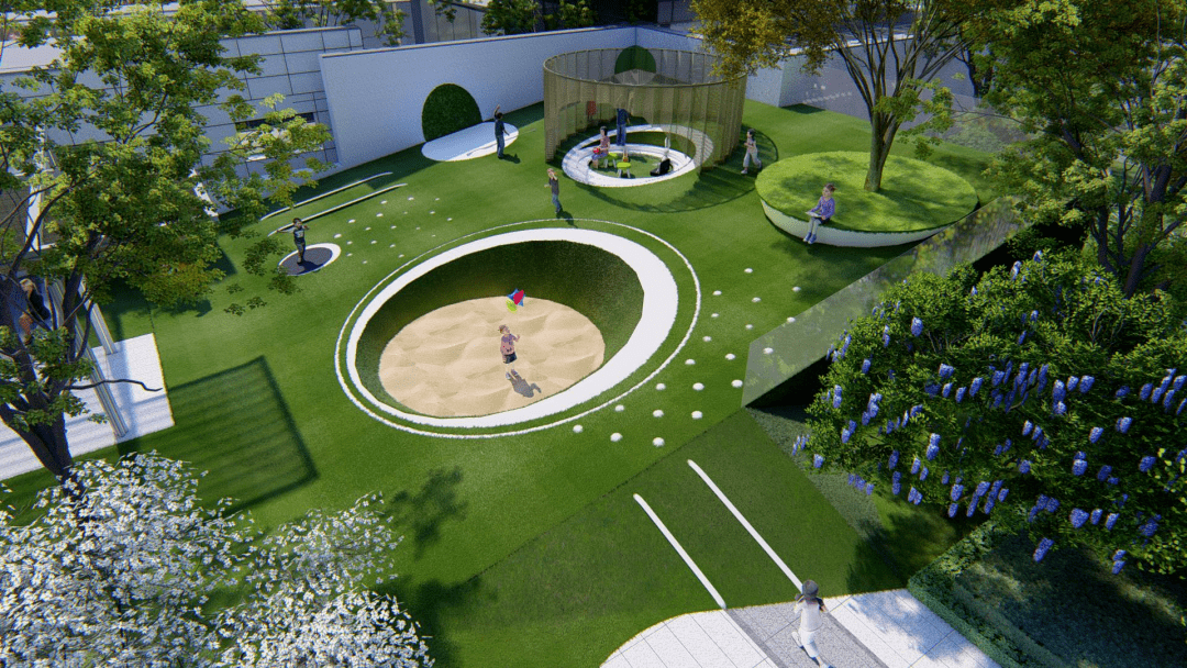 儿童游乐场景观设计为释放天性而生