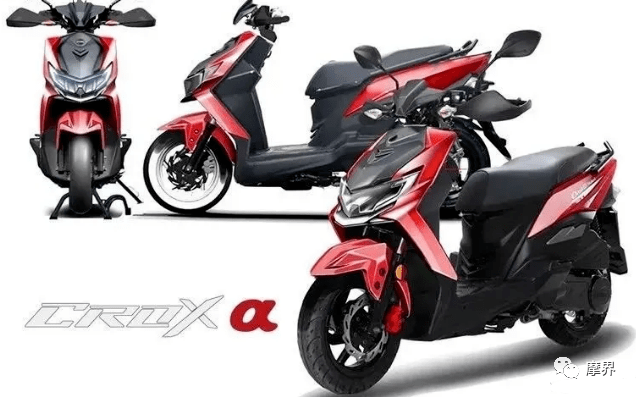 三阳croxα运动小钢炮踏板亮相.