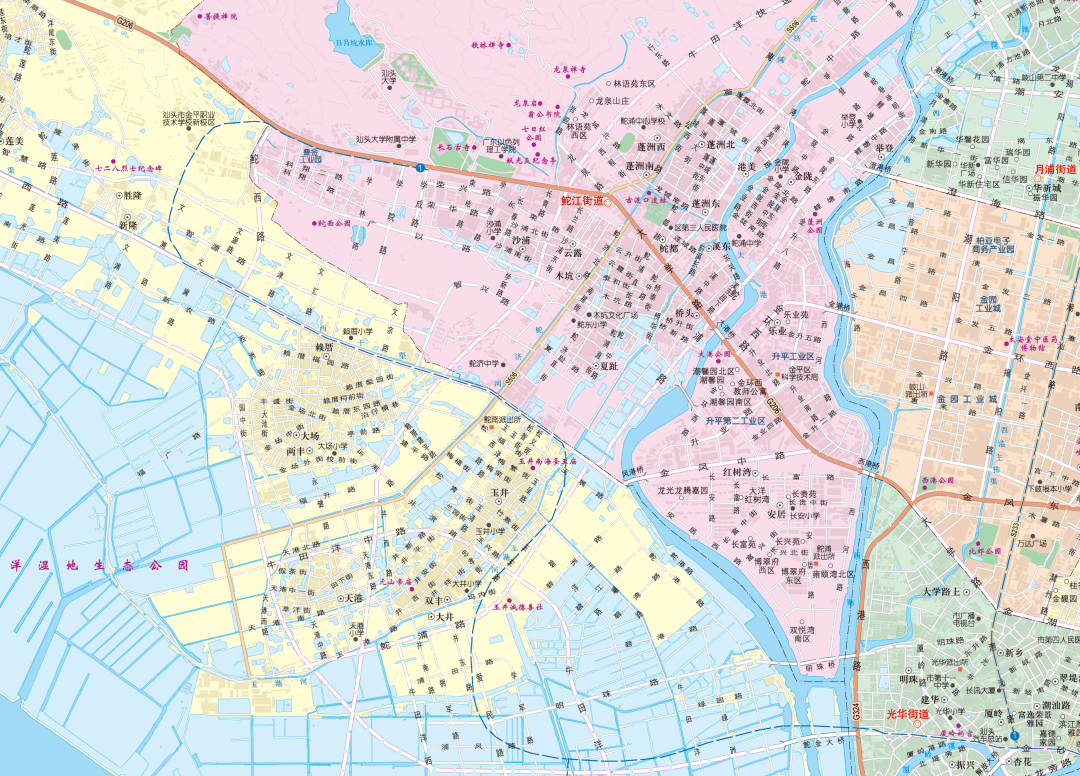 涉及金平區,龍湖區,濠江區新鮮出爐!官方發佈最新版2021年汕頭市