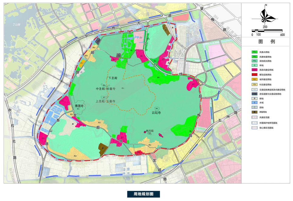 临平此地详细规划(草案)公布_超山