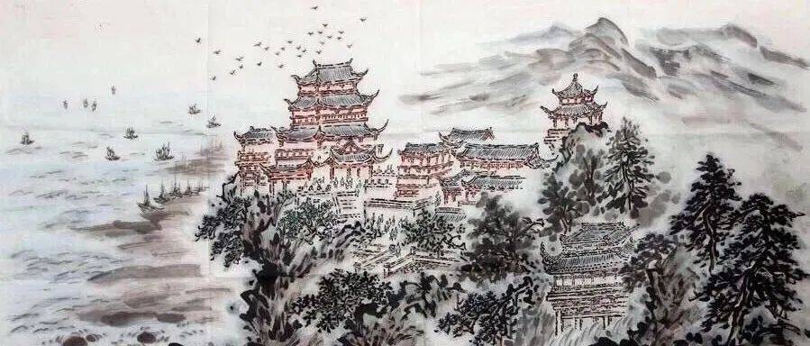 祝允明草书《滕王阁序并诗》_书法