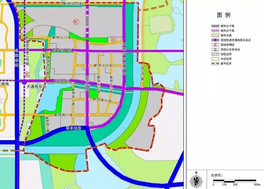 順黃路改造完成後將直接提升北七家地區的出行效率連接昌平天通苑及