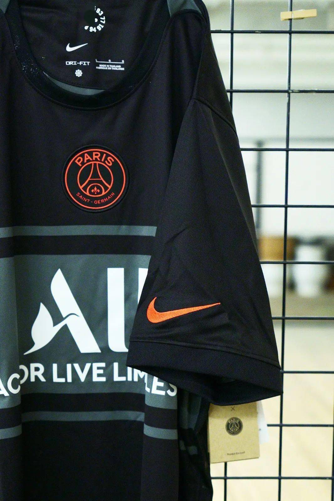 巴黎圣日耳曼202122客场球衣球迷版