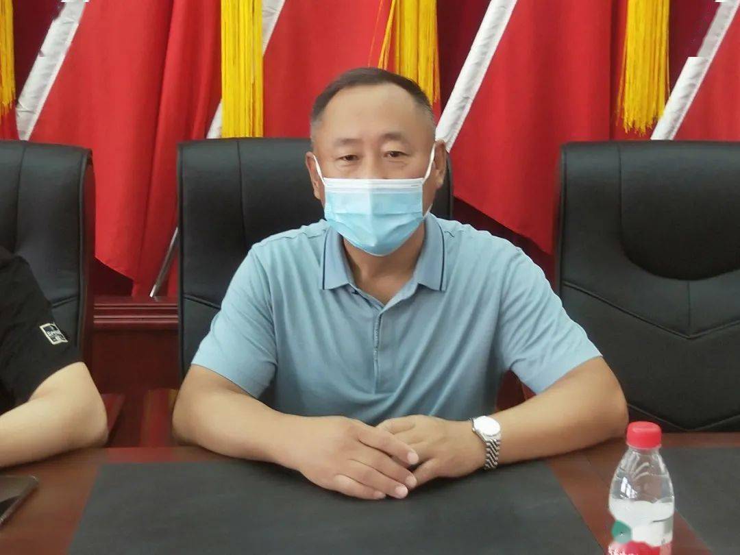 龙江景西机械制造有限公司董事长 张金锋团县委书记 彭勇