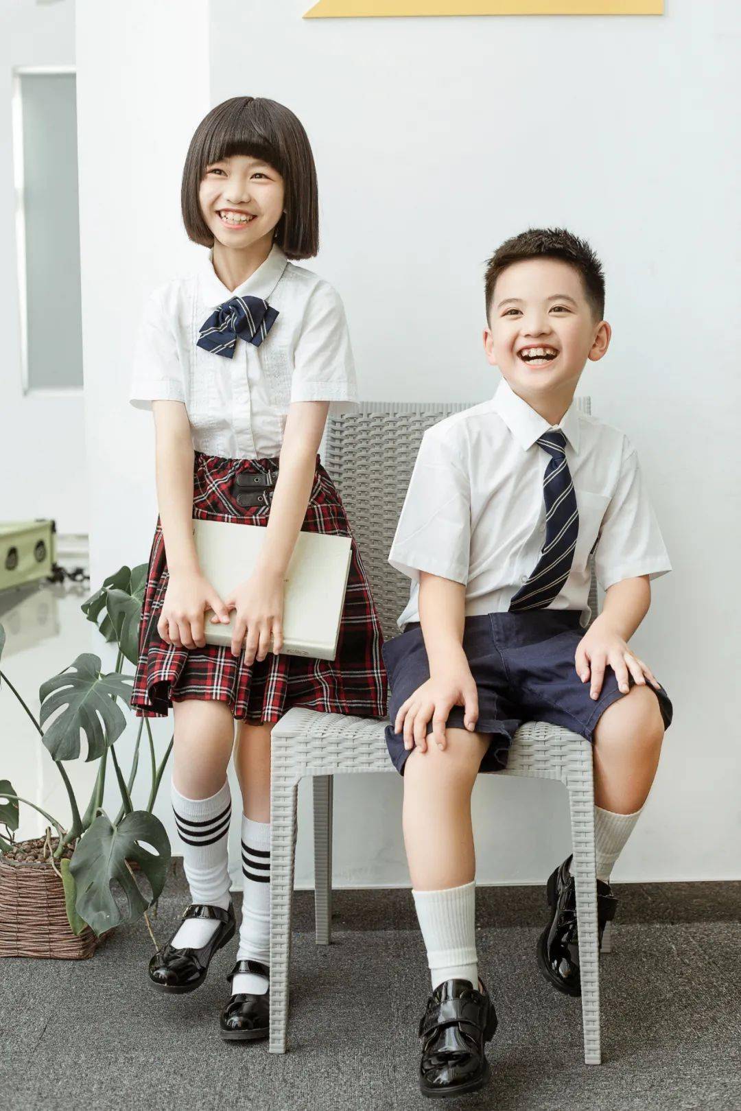 preppystyle看莲华学园校服穿搭指南