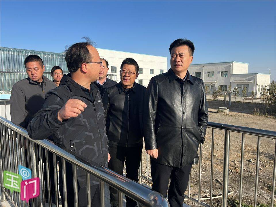 10月16日,17日,玉门市委副书记,玉门市政府代市长李应伟调研园区建设
