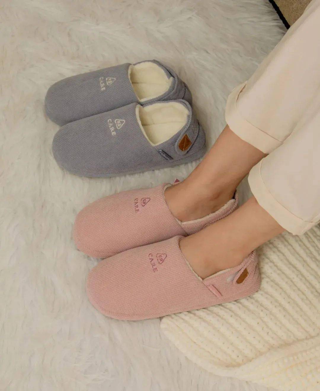 鞋子 专业防滑舒适保暖，秋冬买这一双棉拖就够了！