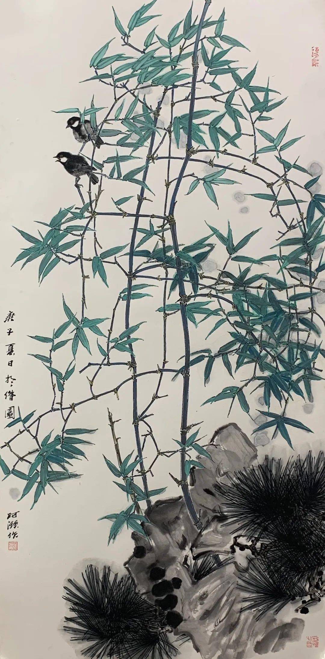 草木敷榮——當代花鳥畫名家邀請展在關山月美術館開幕