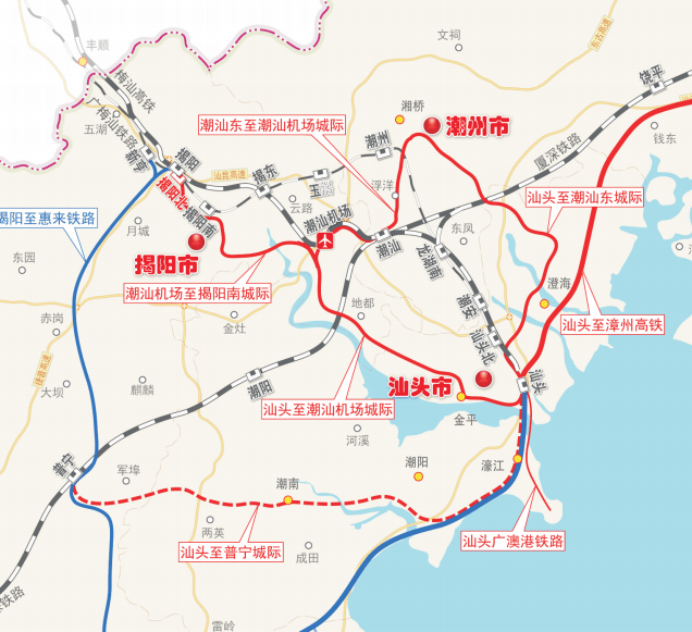 澄海未来可通过粤东城际铁路往珠三角或长三角！！？_汕头