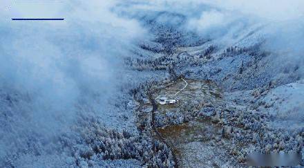 氛围|浪漫！初雪拉满四姑娘山氛围感