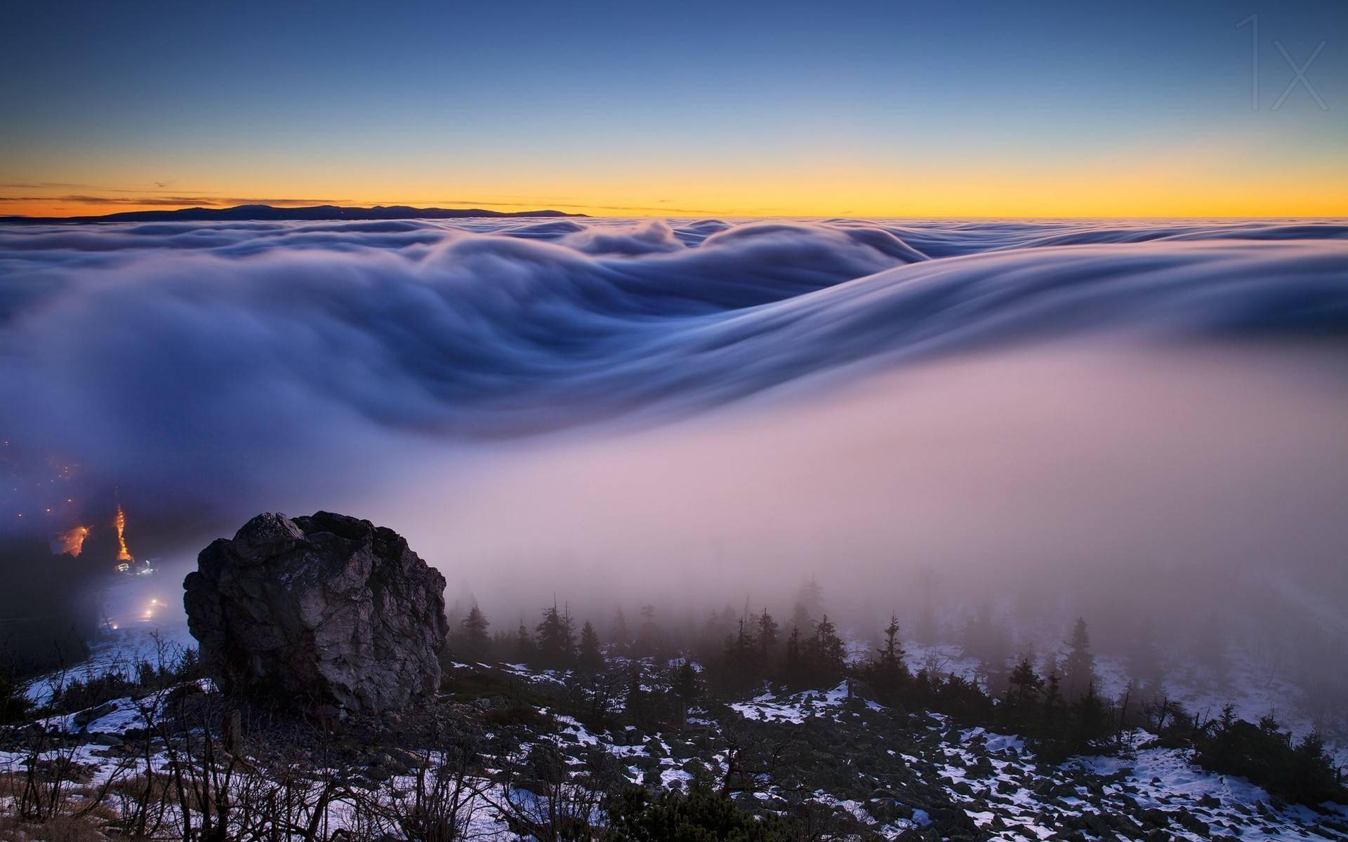 雾非雾,景非景,奈何迷了津渡