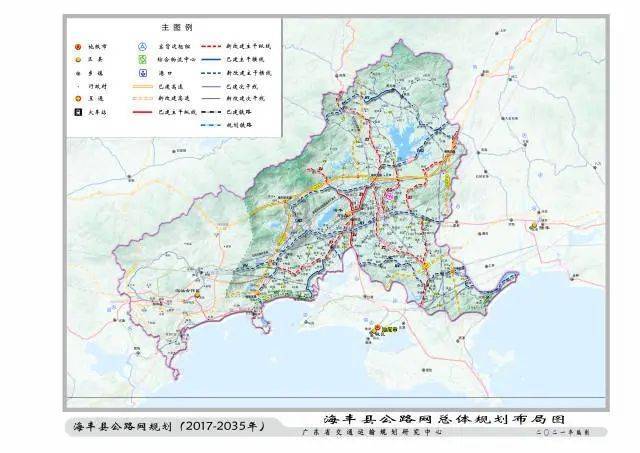 广东海丰县最新规划图图片