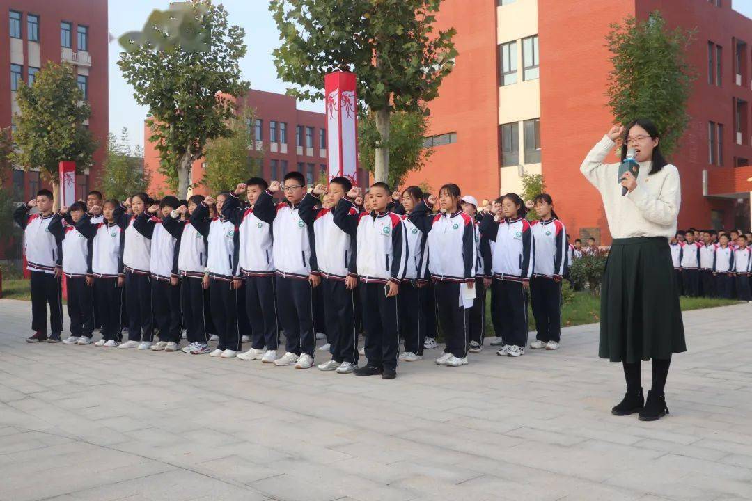 【学校活动】请党放心,强国有我||夏津县第七中学举行入团仪式