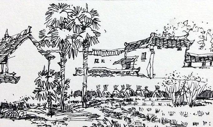 下梅古村速写之一彩绘下梅古驿站佰翔花园冬意暖说到茶品,茶艺,茶道等