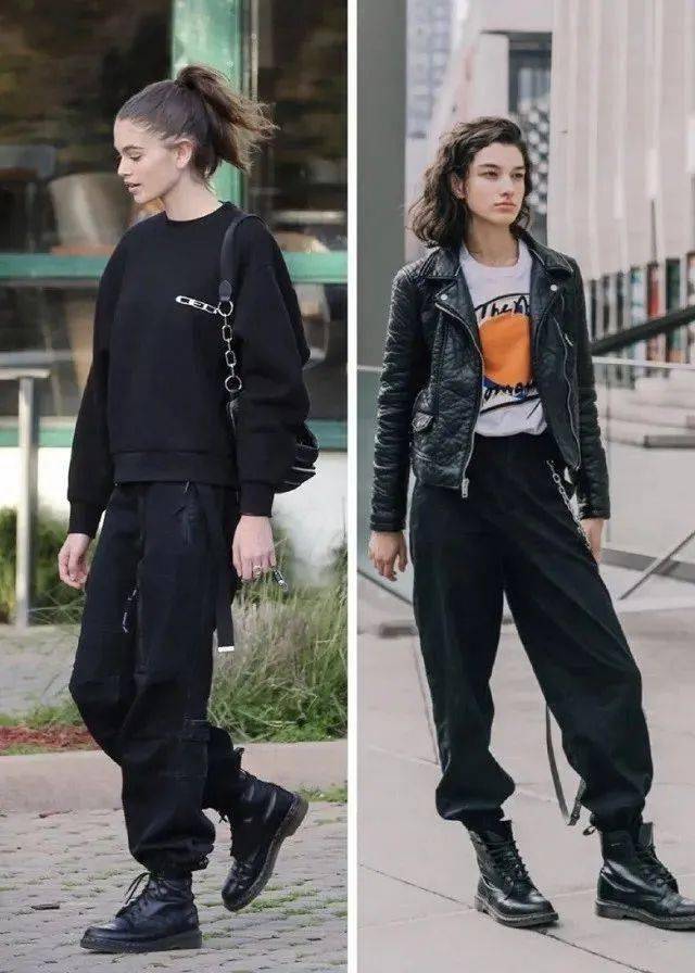 工装裤 比运动鞋有型，比高跟鞋舒服！连男生都疯狂想穿……
