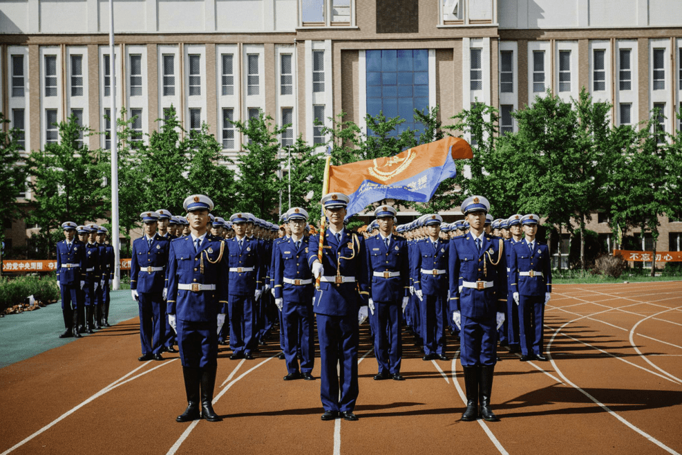 10月25日辽宁省消防救援总队训练与战勤保障支队锣鼓齐鸣,气氛热烈