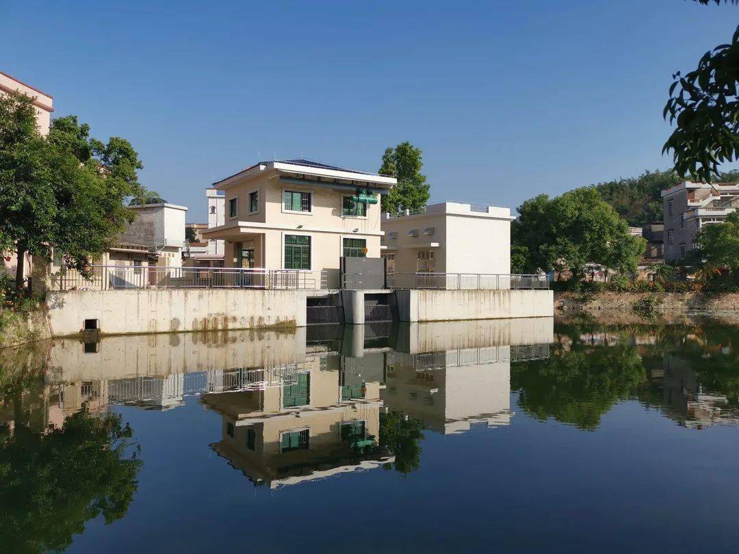 雅瑶镇古蚕村新建排涝站村民有了安全卫士