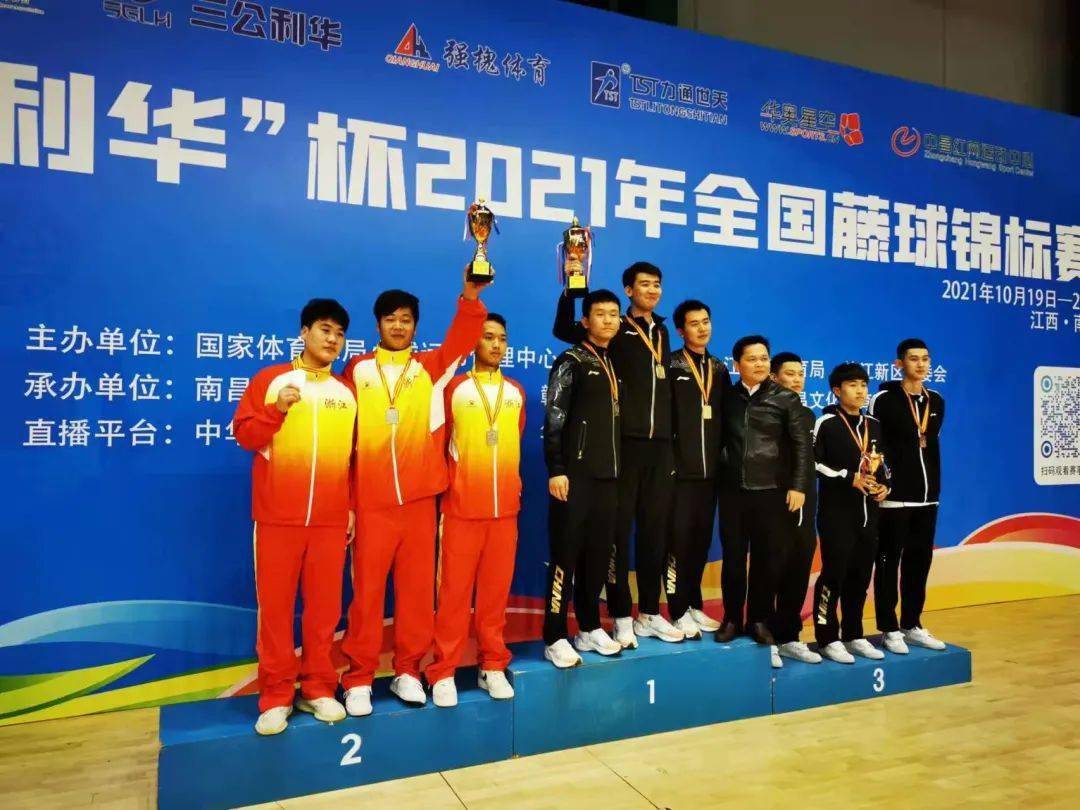 桃渚中学藤球队在全国藤球锦标赛荣获2金2银1铜佳绩