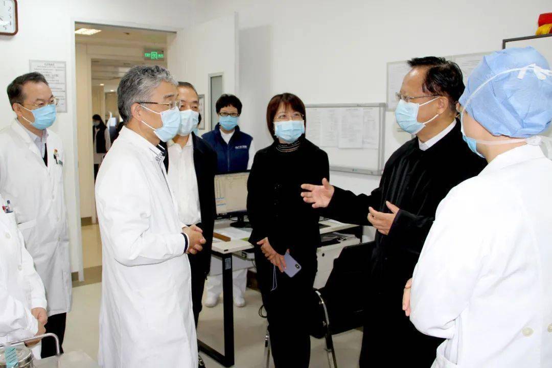 查德忠|国家中医药管理局到广安门医院开展疫情防控专项督导