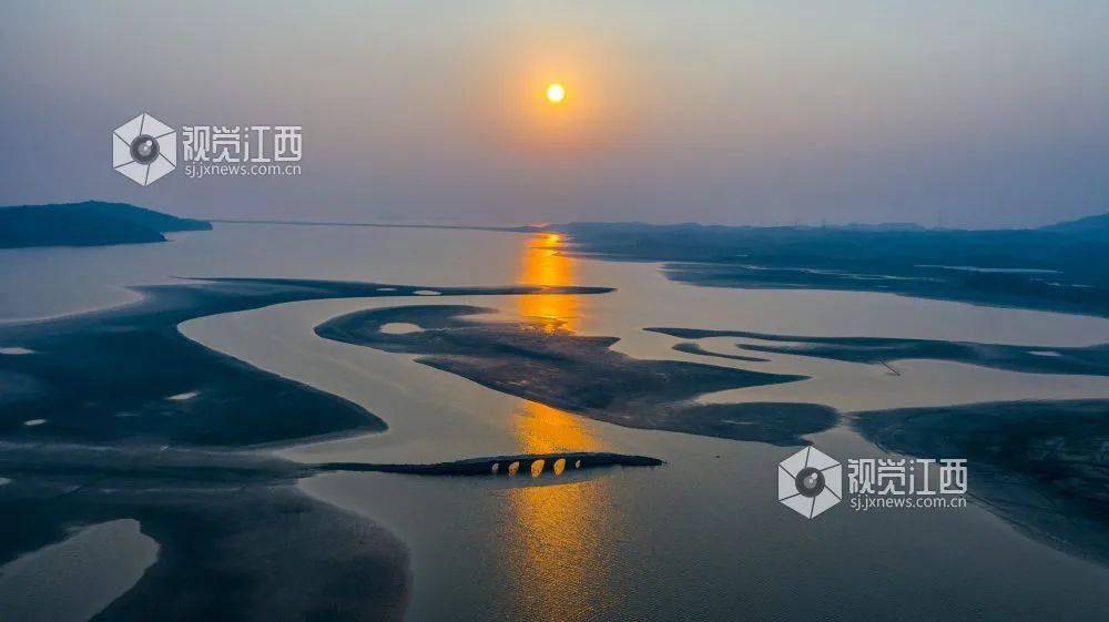 多图来袭这座明代修建的五眼桥重现湖口鄱阳湖水面网红景点太美了