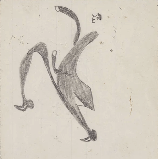 阳光|卡夫卡画作手稿公开，这位存在主义作家有着“阳光”的一面？