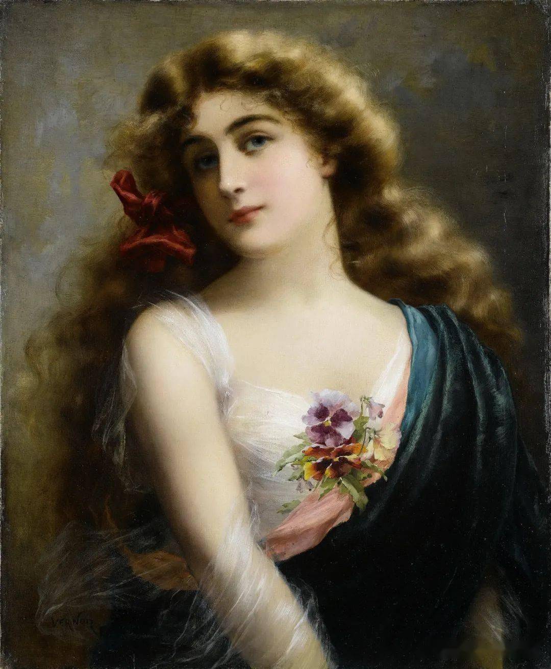 西方古典油画中的美人不一样的美