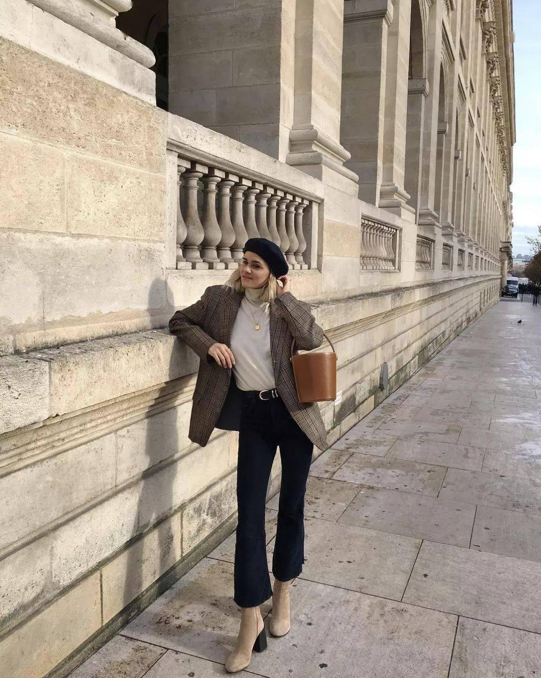 法国 入冬这样穿,也太太太好看了吧!