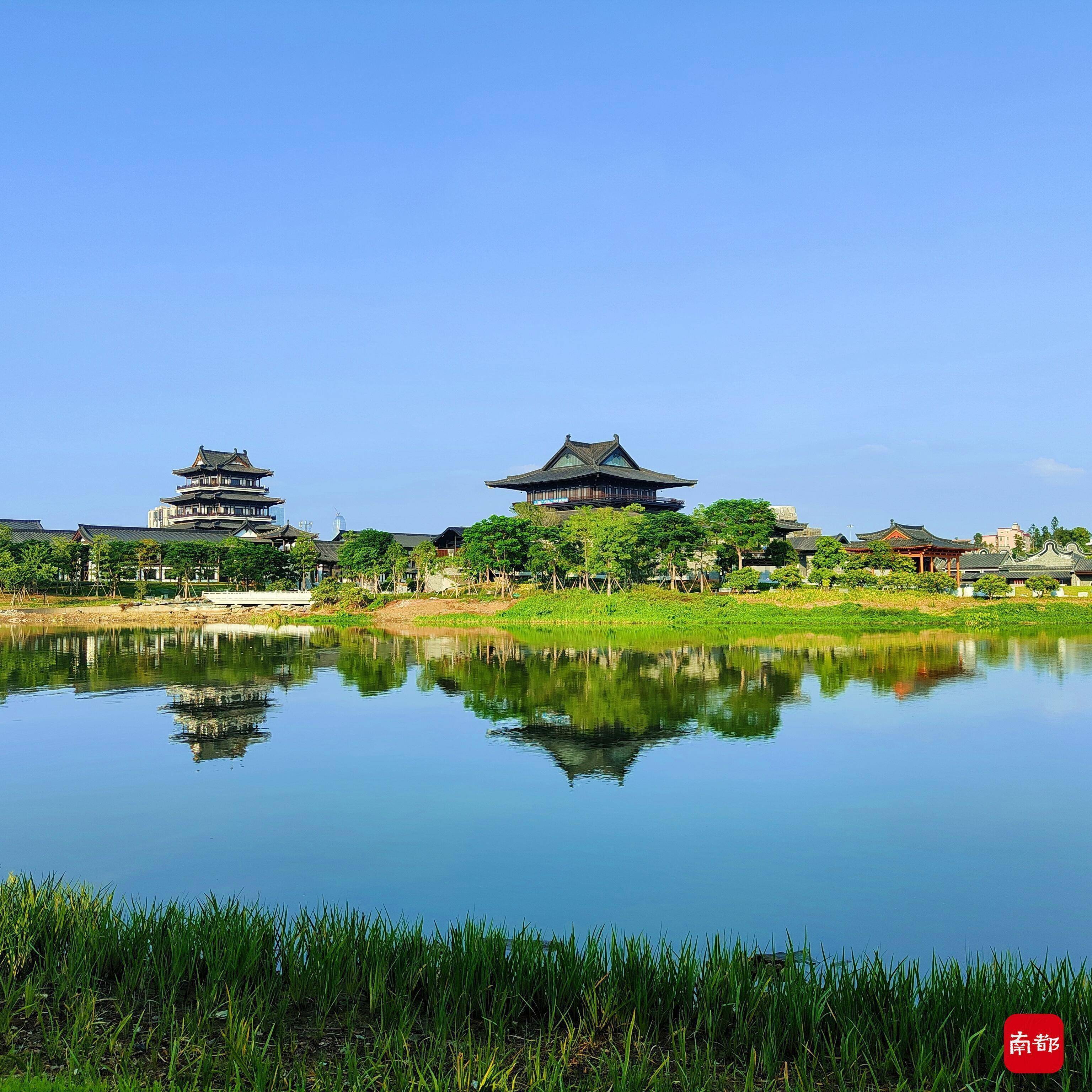 备注|广州文化馆新馆曝光，中轴线南建成一大片古色古香建筑