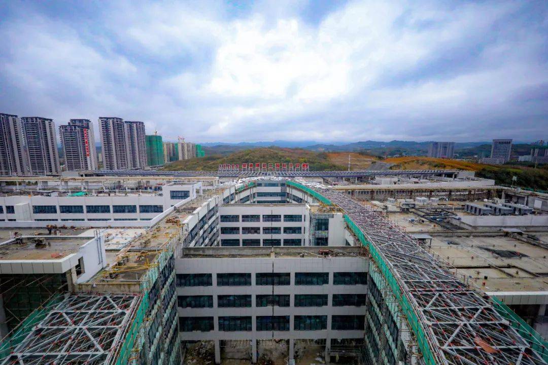 毕节最大的医院,建成这样了!