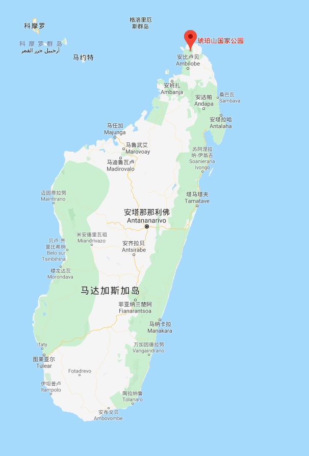 马达加斯加位置图片